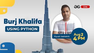 Burj Khalifa using Python