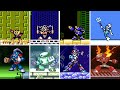 All robot master boss fights mega man 1  11 mega man  bass mega man v