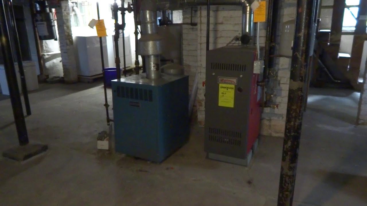 2 boilers combustion test new gas valve YouTube