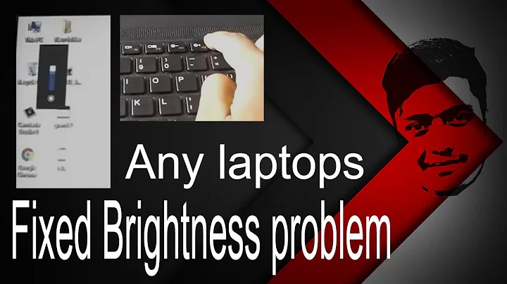 (Solved) Laptop Brightness problem(Lenovo,Hp,Dell,Asus & etc) | Brightness hard key problem |