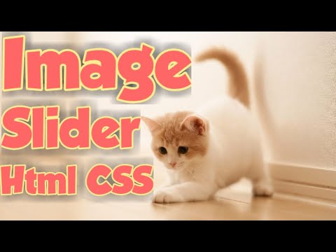 How to Make Image Slider Using Html CSS | Image Animation | Slider Animation