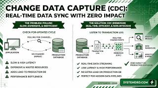 Change Data Capture (CDC) Explained | Real-Time Data Sync Without DB Load