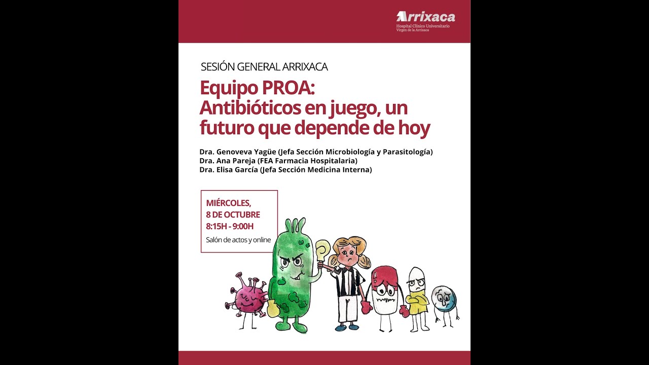 Equipo PROA: Antibióticos en juego un futuro que depende de hoy