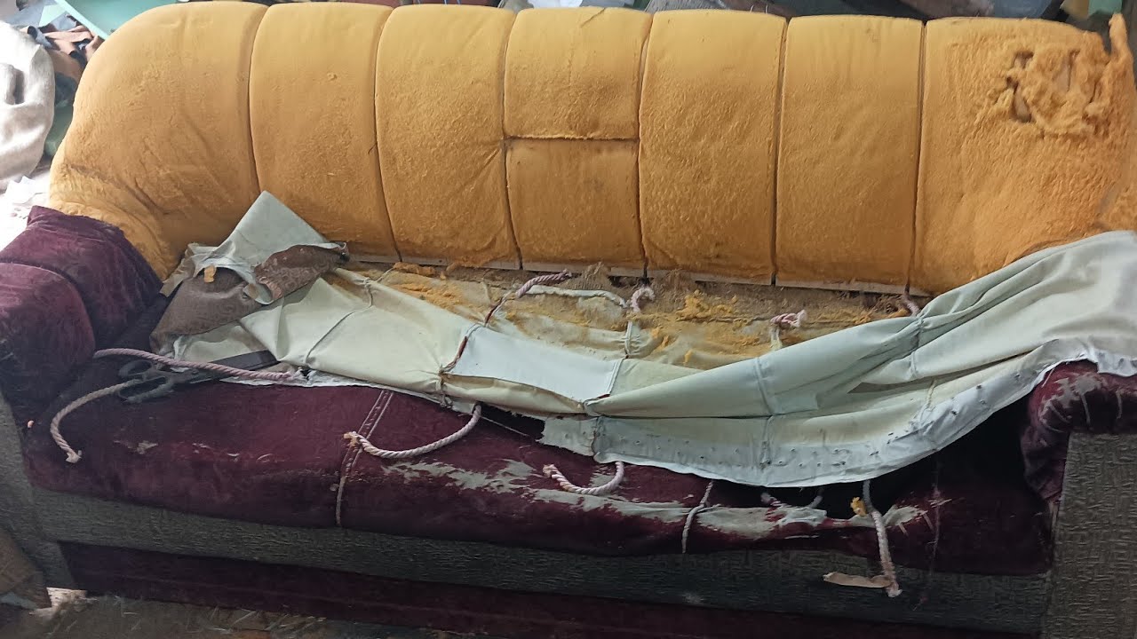 sofa repair at home 😍😍/3siter repair kaise kare /sofa tutorial/2023 ...