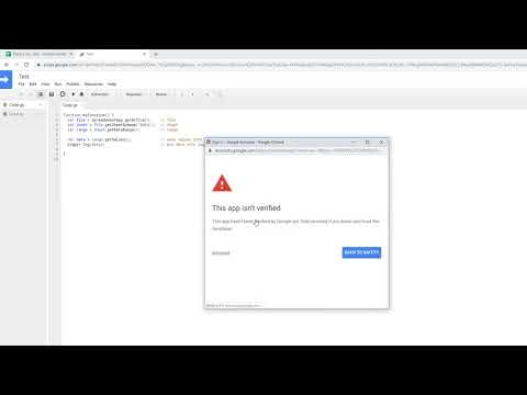 SheetSpam#14. Authorize script in Google Sheets