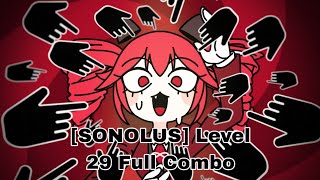 FIRST GIMMICK CHART FC! | Thumb player full combos Execution Clap level 29 on SONOLUS
