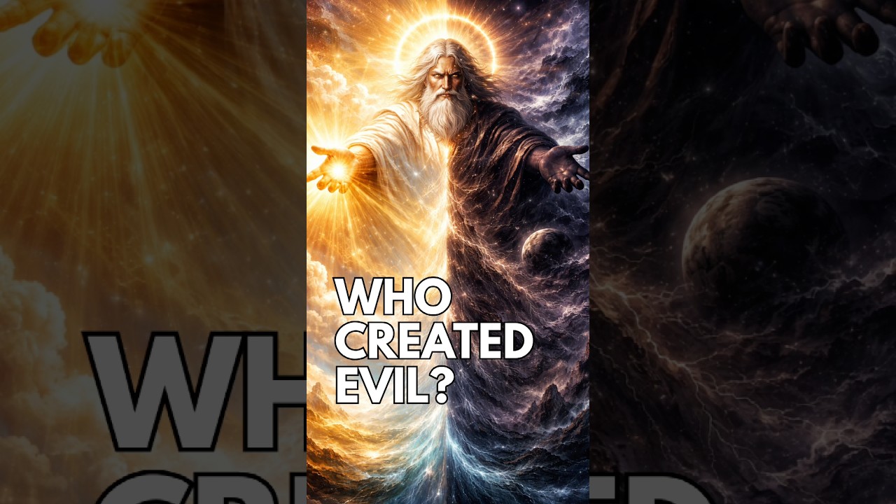 God admits to creating evil…