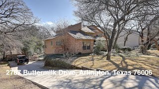 2707 Buttermilk Drive, Arlington, Texas  76006