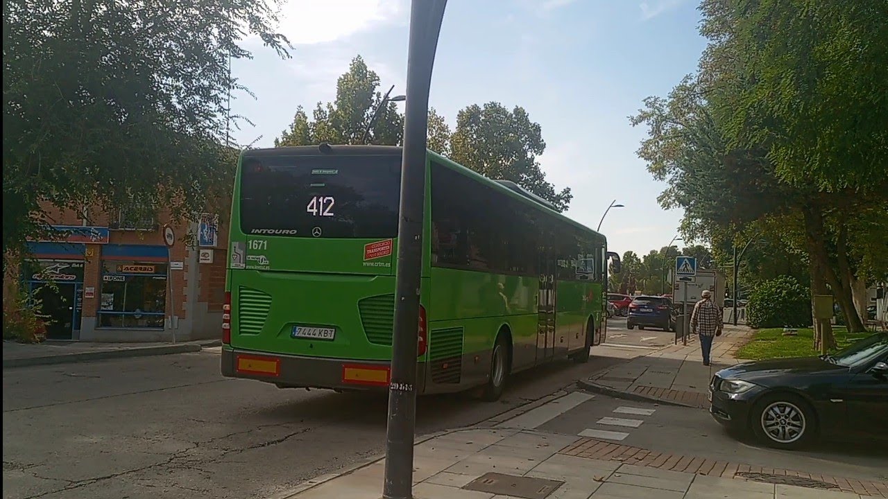 [Interurbanos] Línea 412 | Madrid (Villaverde Bajo-Cruce) - Parque ...