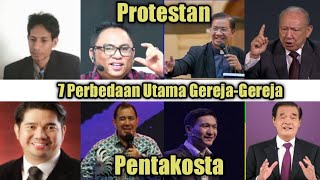 Gereja Protestan VS Gereja Pentakosta (7 Perbedaan) Mana Yang Benar???