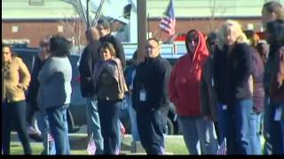 WNY lines streets to honor fallen hero