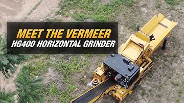 Meet the Vermeer HG400 horizontal grinder