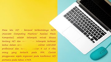HCI (Human Computing Interaction) - The Past, Present, and Future of HCI