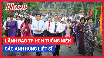 Lãnh đạo TP.HCM tưởng niệm anh hùng liệt sĩ, tri ân gia đình chính sách tại Côn Đảo - PLO