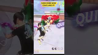CRAFLAND FF vs Pro Player 😱 One Tap Headshot Challenge #freefire #gamer