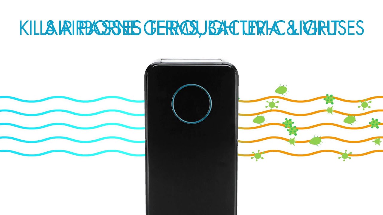 AC5350B How UV C Technology Works GermGuardian Elite 4 in 1 Digital Air
