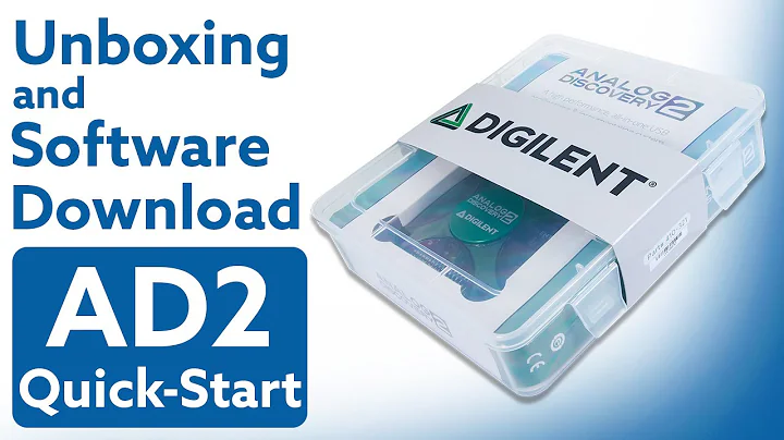 Analog Discovery 2 Quick-Start: Video1 - Unboxing and Software Download
