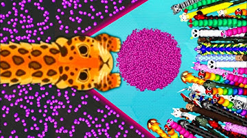 SNAKE IO🐍 KING KRUGER SNAKE 🐍 VS 1000 PRO GIANT SNAKES 🐍 EPIC SNAKEIO GAMEPLAY #snakegame #games 