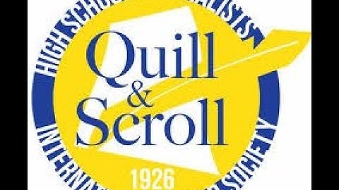 Frederick High School 2024 Quill and Scroll Induction