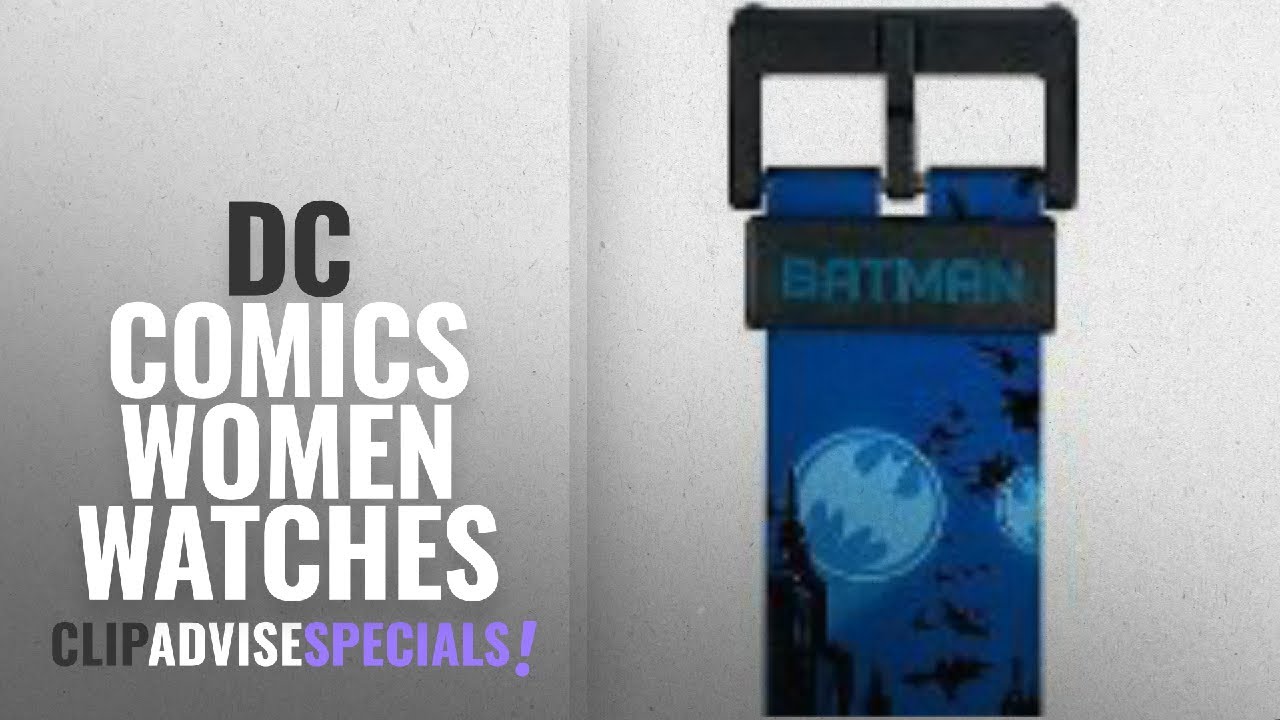 10 Best Selling DC Comics Women Watches [2018 ]: DC Comics Kid's Batman Logo Projection Watch