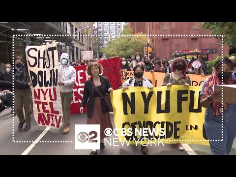 NYU students participate in national walkout in support of Palestinians