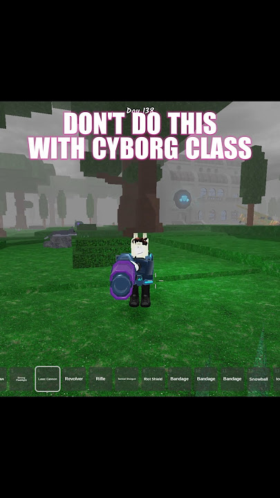 Don't do this with cyborg #99nightintheforest #roblox #johngaming
