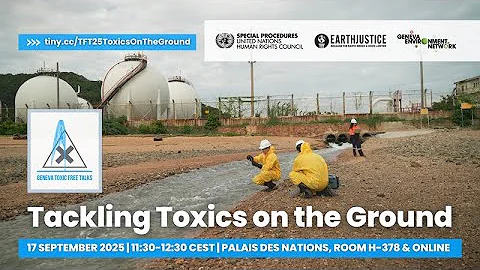 Tackling Toxics on the Ground | Geneva Toxic Free Talks 2025