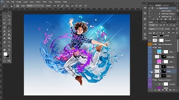 Splash Art Kit Photoshop Action Tutorial