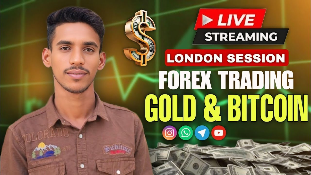 LIVE FOREX ANALYSIS I LONDON SESSION I GOLD & BITCOIN I FOREX HINDI I ...