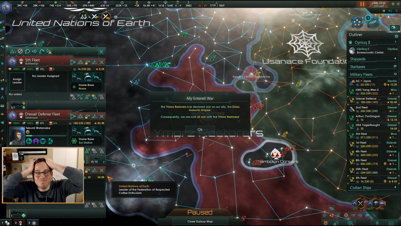 Stellaris First Playthrough Ep 6 1 Ll Of Endgames And Awakened Fallen