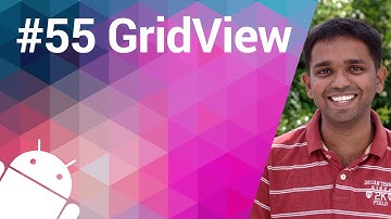 Android Tutorial 55 - Use a GridView if you Need a Grid