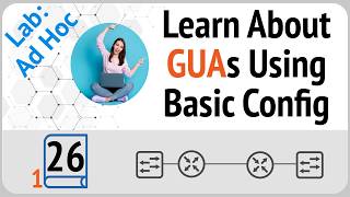 Practice Right Now! Learn IPv6 GUA Concepts Using Basic Config