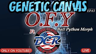 GENETIC CANVAS- O.F.Y. Ball Python Morph FT. Dark Cloud Reptiles -EP62