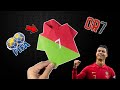 How To Make Paper Cristiano Ronaldo Shirt A4 Size | Cr7 Shirt