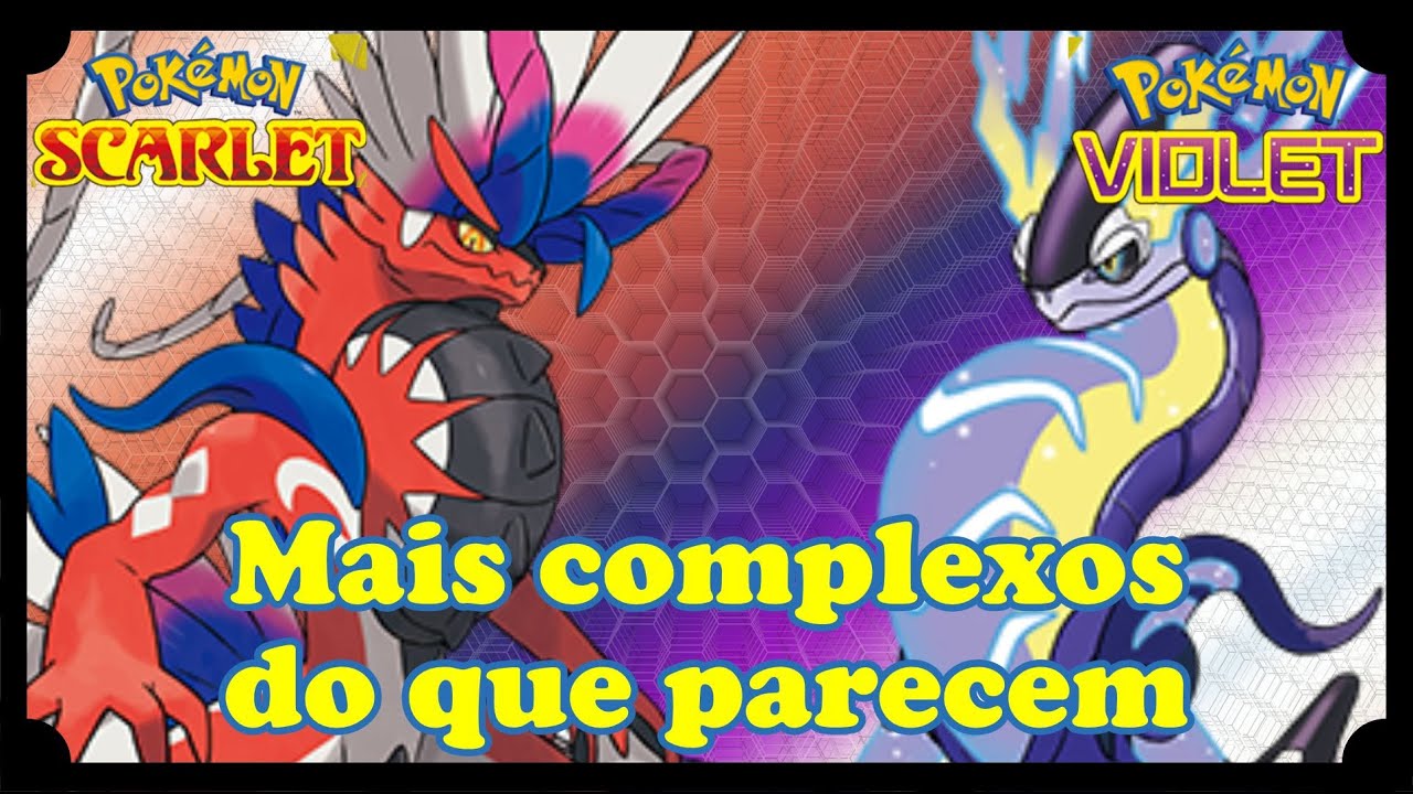 Pokémon Scarlet & Violet: Saiba mais sobre Koraidon e Miraidon, os lendários  da região de Paldea