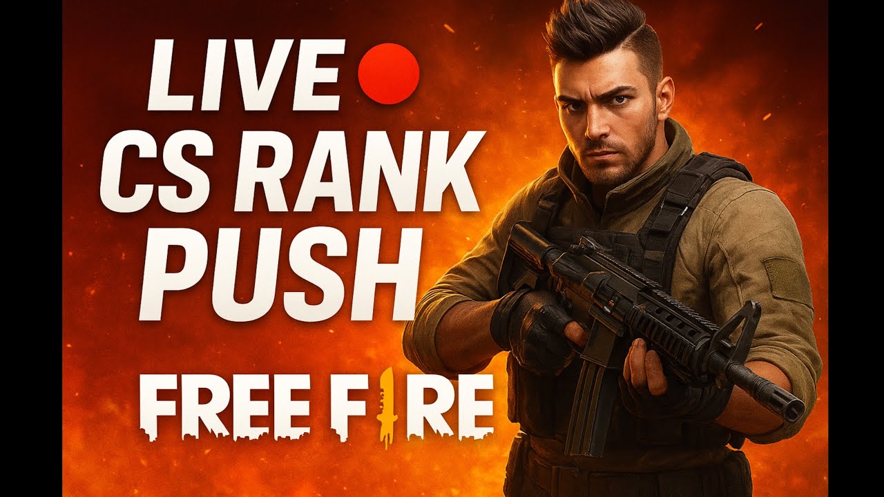 🔴 CS RANK PUSH LIVE |FF LIVE RANKPUSH FREE FIRE CS LIVE | FF LIVE ...