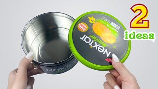 DON'T Throwing away Empty Cans! 2 Amazing Ideas from Empty Tin Cans  Recycle