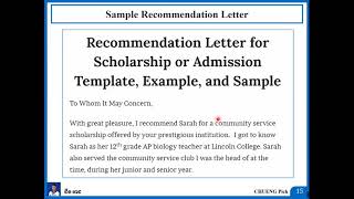 Tips to Write a Resume or CV for Scholarship