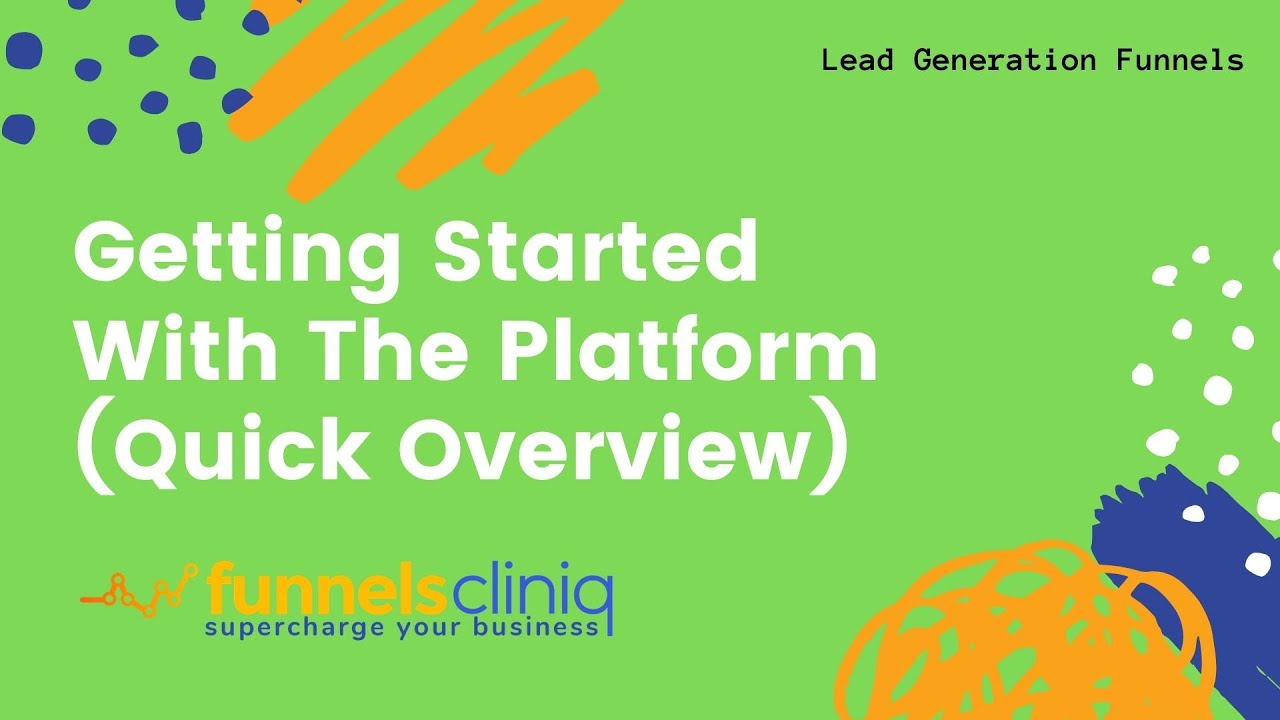 Getting Started With The Platform Quick Overview - YouTube