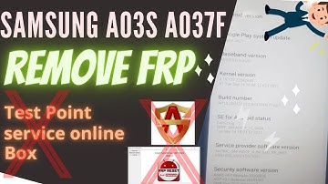 Samsung A03s - A037f Remove Frp - In 10 seconds -free