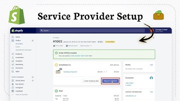 How to add fulfillment service on Shopify (API Connectivity)