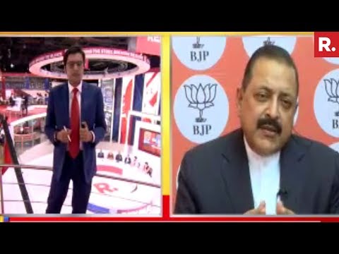 Arnab Goswami Speaks To Jitendra Singh | Exclusive