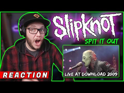 My First Time Hearing Spit It Out Live At Download 2009 By Slipknot