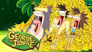 Don't Be Wasteful! 🍌 | George of the Jungle | Full Episode | Cartoons For Kids