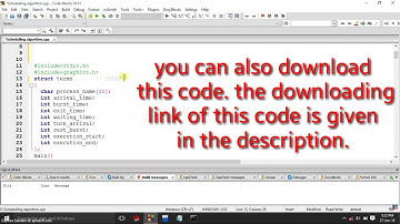 FCFS scheduling algorithm program using graphics (with source code)
