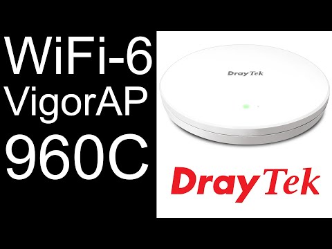 DrayTek VigorAP 960C - Unboxing und Test