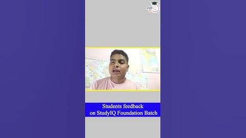 Students Testimonial on UPSC Live Foundation Batch | StudyIQ IAS #UPSC #IAS #CSE #IPS