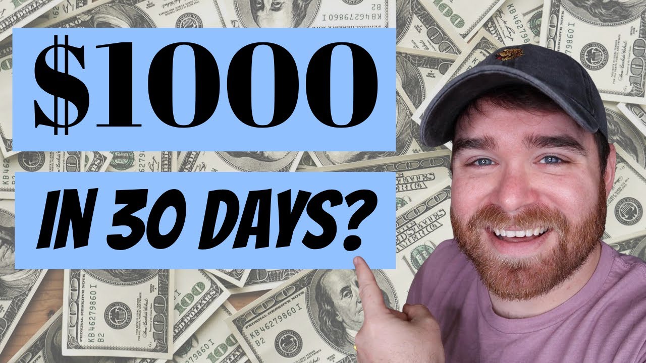 Can I Turn 0 Into 1000 In Just 30 Days Youtube