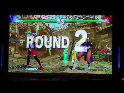 SF5 Beta @ Canada Cup 2015 - DaFeetLee (Karin) vs EG Ricki (Chun)