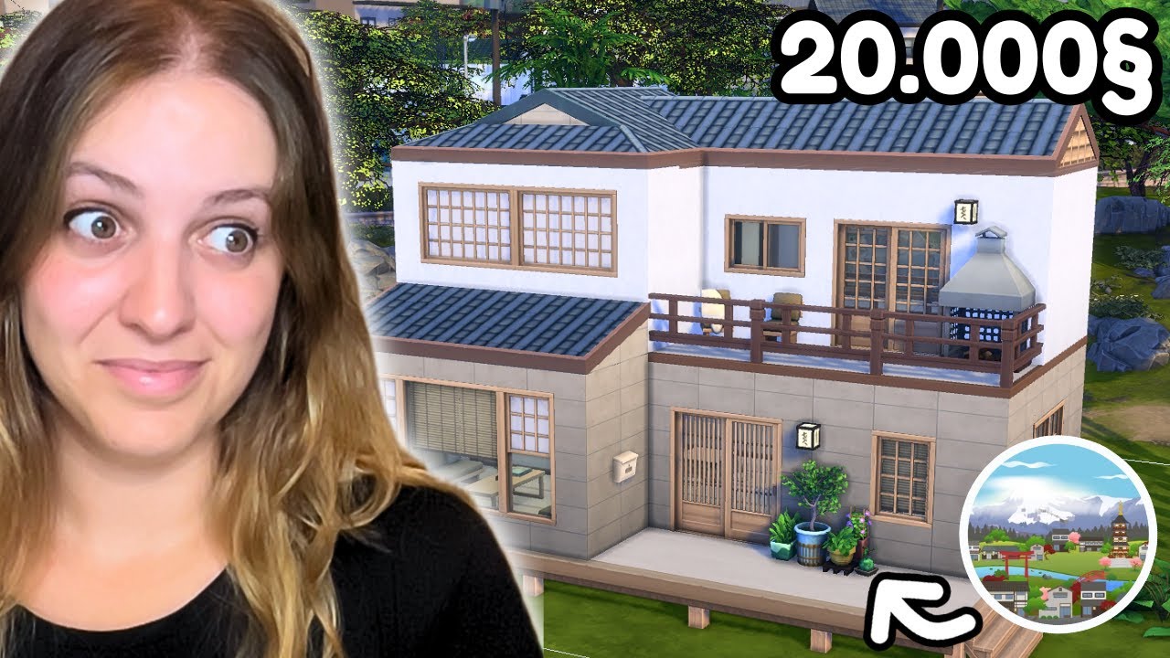Hago una CASA INICIAL en cada MUNDO de Los Sims 4: MONTE KOMOREBI ⛄🏡 || Marta #eapartner #ad